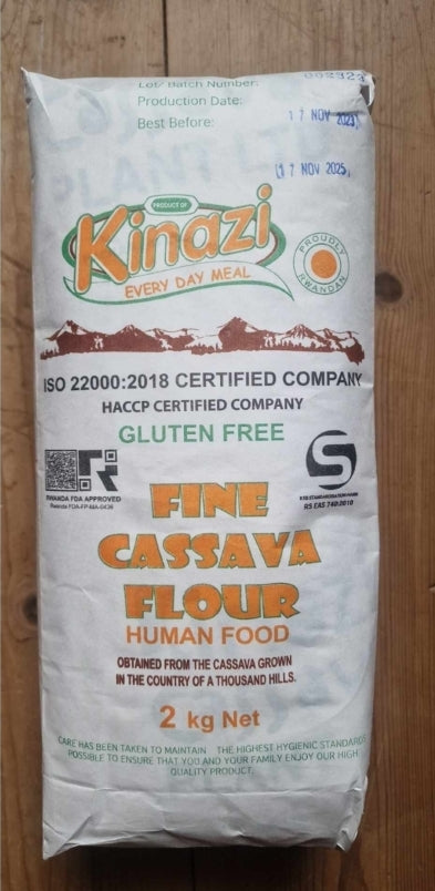 Kinazi Premium Cassava Mel 1kg (Ifu y'Ubugali)